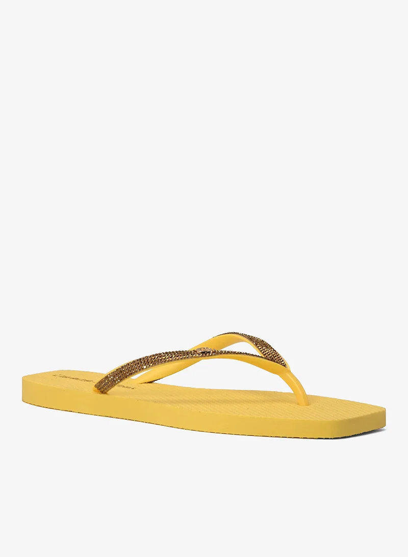 Carmen Steffens Flip-Flops Shine Melon