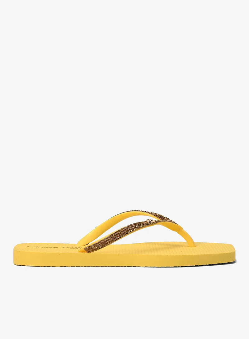 Carmen Steffens Flip-Flops Shine Melon