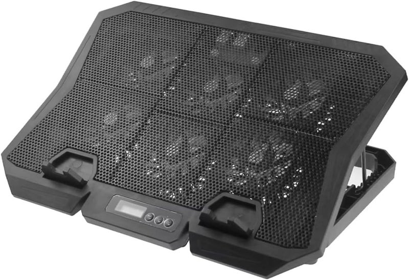 KSA market popular practical build Toddmomy Laptop Cooling Pad with Fan 15.6-inch Quiet Laptop Cooler Stand Adjustable Speed Blue LED Light for Gaming and Office Use All season compatible build Efficiency boosted construction Batch uniform stable quality Global trendy simple build Year round in stock Hanging space save Temp resistant Stable base Sufficient order stock Heavy load resistant Treated anti-rust metal Cross product combo compatible Demand-based stock planning Suburban residential ship Batch consistent craftsmanship Stackable design Diverse purchase plan Budget friendly trendy design User feedback upgraded quality Balanced weight KSA local stock Individual & group usable Processed natural substance Durability boosted processed material - Image 1