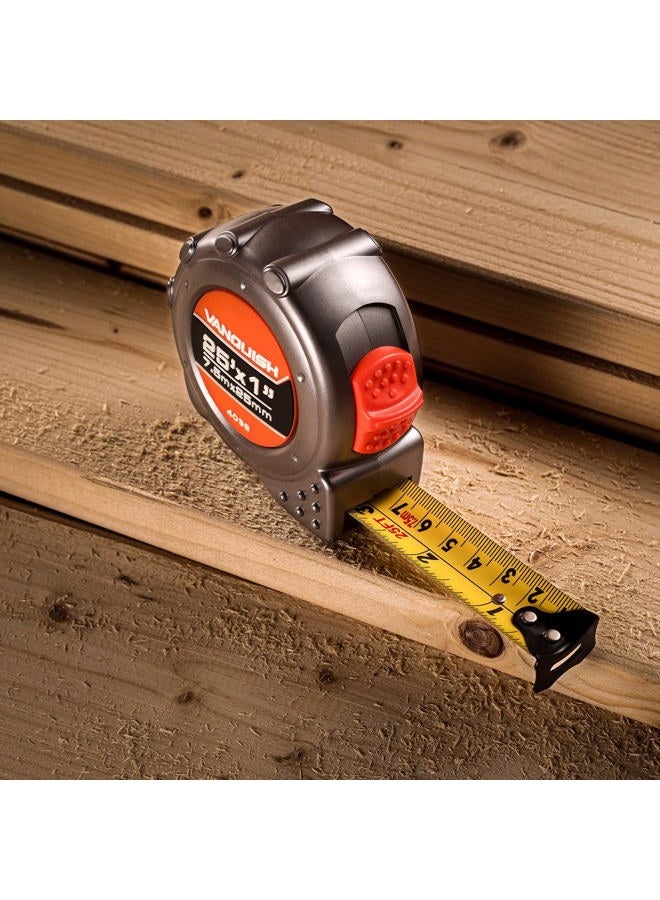 VANQUISH 4036 Heavy-Duty 25'/7.5m x 1"/25mm Tape Measure - Image 4