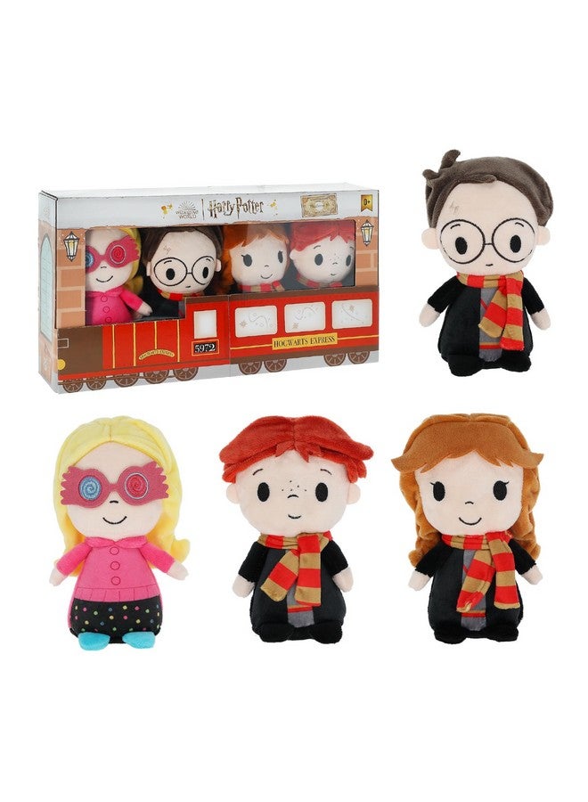 KIDS PREFERRED Harry Potter Toys - Ron Weasley, Hermione Granger, Luna Lovegood Plush Set, Hogwarts Stuffed Animal Collection - Image 1