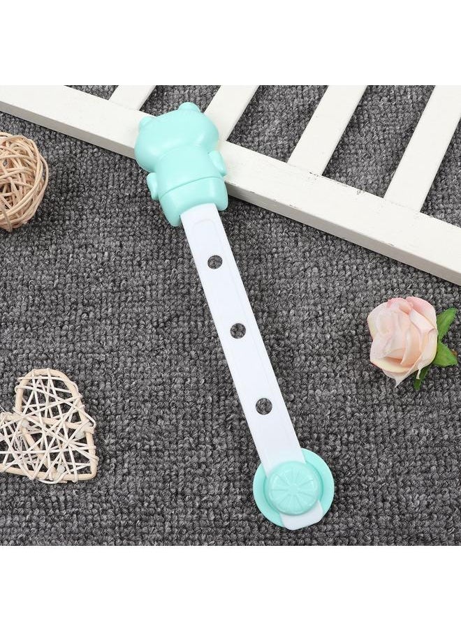 Thoraya 5 PCS/Pack Bear Shaped Four-gear Adjustable Multi-function Baby Proof Safety Lock (Green)  - Image 3