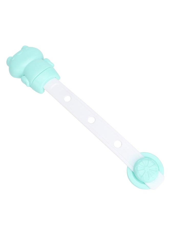 Thoraya 5 PCS/Pack Bear Shaped Four-gear Adjustable Multi-function Baby Proof Safety Lock (Green)  - Image 1