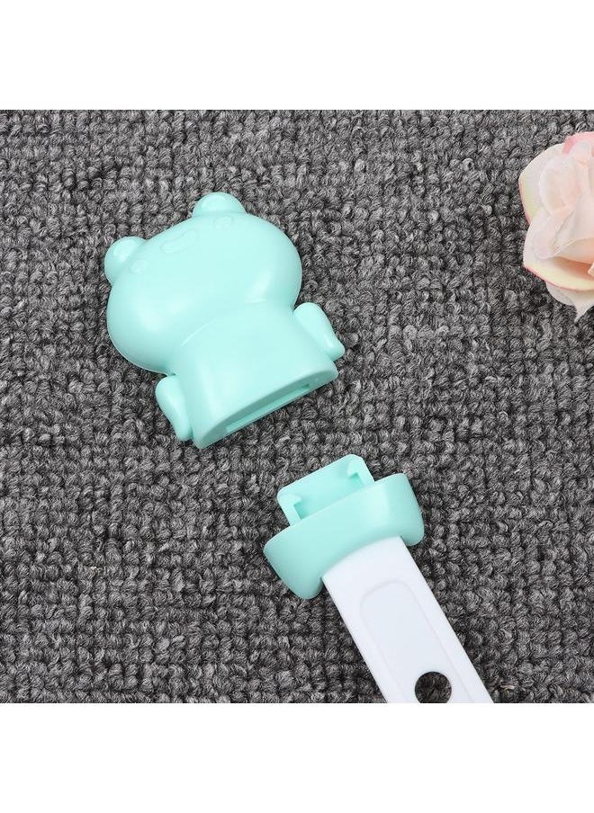 Thoraya 5 PCS/Pack Bear Shaped Four-gear Adjustable Multi-function Baby Proof Safety Lock (Green)  - Image 5