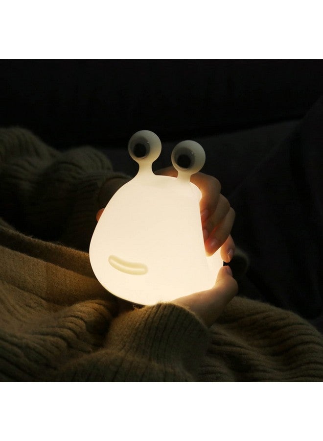 SAILINGFLO Cute Slug Kids Night Light, Birthday Gifts Room Decor Bedroom Decorations for Baby Child Soft Silicone Lamp Gift Box - Image 1