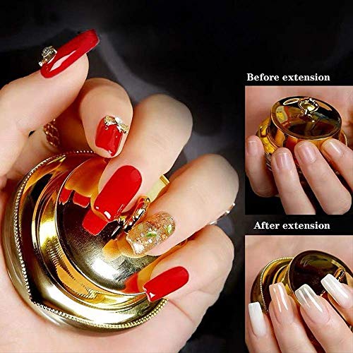 FAMEZA 100 Pcs Clear Coffin Nails, Ballerina Nail Tips, Full Cover Acrylic Nails False Nail Tips (10 Sizes) - Image 3