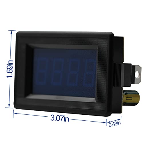 DIGITEN DC 12V 24V 4 Digital Blue LED Counter Meter Up Down+Hall Proximity Switch Sensor - Image 3