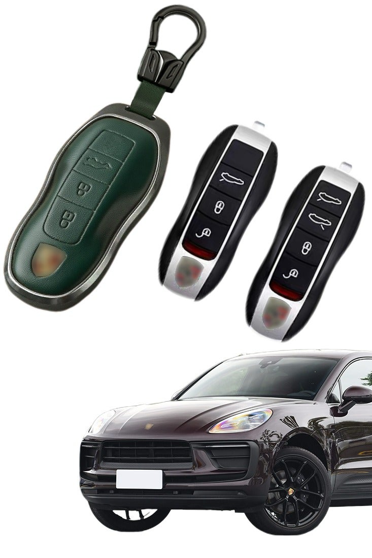 Key protector, suitable for Porsche key protector, perfectly wraps car keys, high-end, wear-resistant. - Image 1