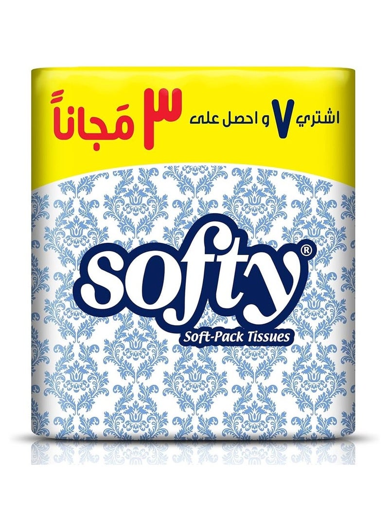 سوفتي كرتون سوفتى مناديل وجه 150 منديل - عبوة من 50 - Image 2