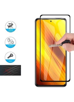 Generic Full Coverage HD & Anti-Scratch Tempered Glass with High Response for Xiaomi, Poco X3/Pro/NFC  - Image 2