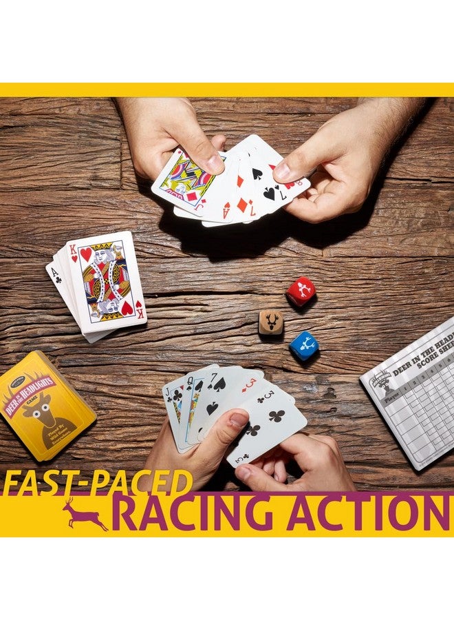 Front Porch Classics Deer In The Headlights The Card & Dice Game played by Wild Game Everywhere for Ages 5 and Up - Image 4