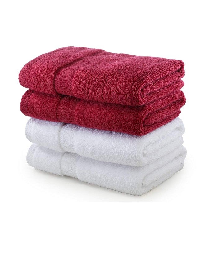 BIANCA Ultra Soft Zero Twist 100% Cotton Towel -4pc Hand Towel (Paradiso) | Super Absorbent, Fluffy | AeroCore Organic Technology - for Men, Women, Gym, Kitchen Solid-Multi - Image 2