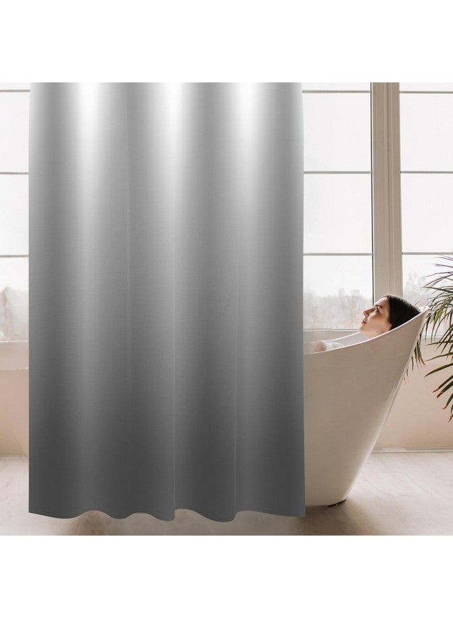 HOMETHREADS HOMETHREADS Embrace Luxury with Our 6.5-Feet Long Premium Polyester Shower Curtain with 12 Hooks for a Lavish Bathroom Ambiance | Stylish, Splendid, and Perfectly Sized (Black, 180x200cm)  - Image 4