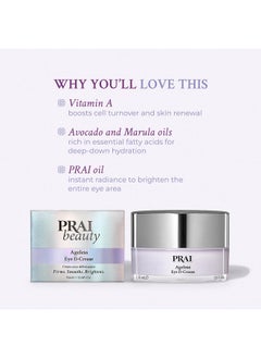 PRAI PRAI Beauty Ageless Eye D-Crease, Anti-Aging Eye Cream for Instantly Ageless-Looking Eyes, Under Eye Cream  - Image 5