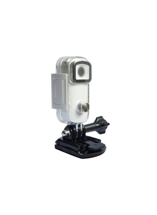 Generic SJCAM Action Camera 4K HD Outdoor Finger-Pointing Camera Anti-Vibration Waterproof Motorcycle Dash Cam High-Speed Photography-Color:C100 2k White  - Image 1