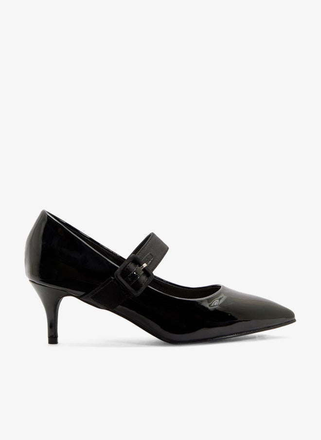Spot-On Mary-Jane Pointed Pump - Image 1