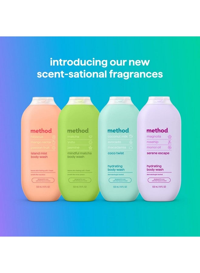 Method Body Wash, Island Mist, Hibiscus + Mango Nectar + Passion Fruit notes, 18oz - Image 4