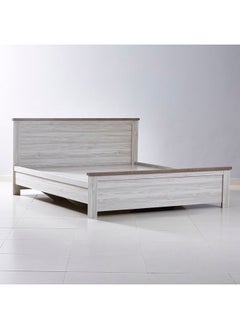 Home Box Angelic King Bed 211x100x192.4 cm Light Beige, Mattress Size - 180x200cm  - Image 5