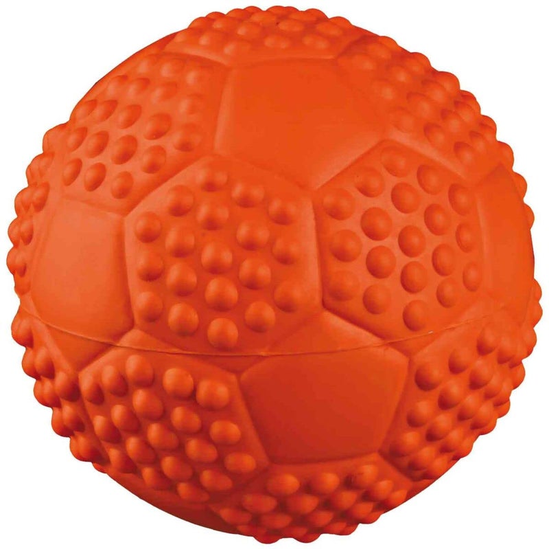 Trixie Sport Ball Natural Rubber Toy with Sound for Pet Dog/Cat,ø 7 cm - Image 1