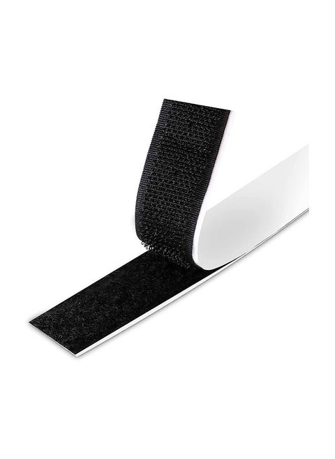 2 Rolls Self Adhesive Hook and Loop Tape 10M Mounting Adhesive Tape Double Side Sticky Strip for Installation Home Office