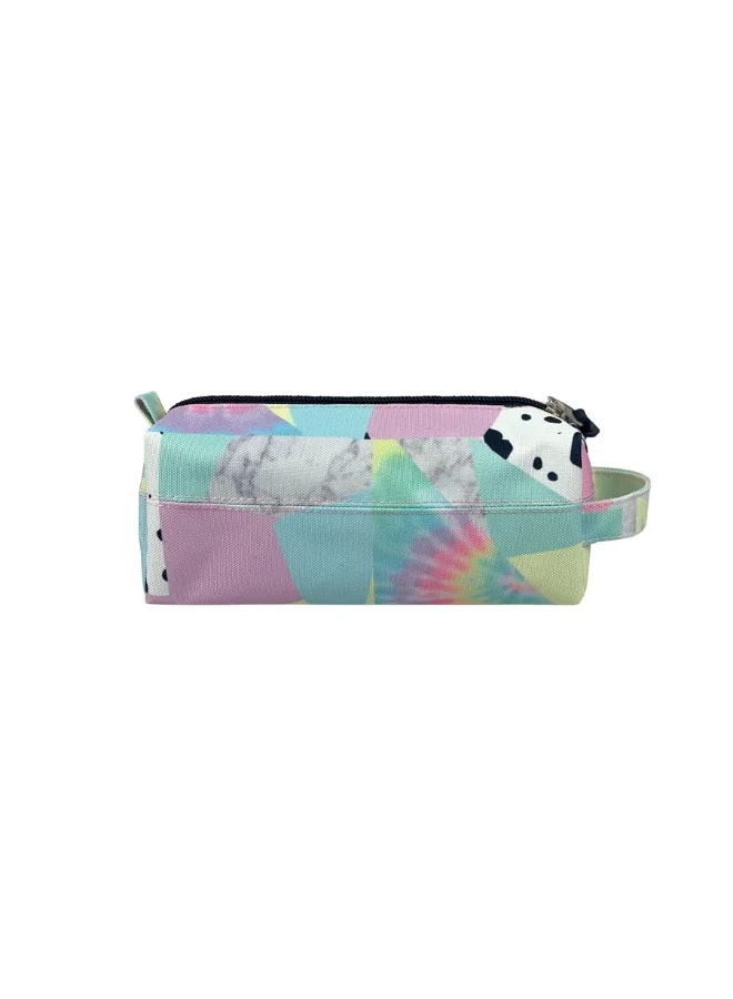 JUST HYPE Original Pencil Pouch - Multi Pastel Collage