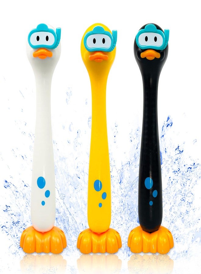 zeeloopbee Duck Swimming Diving Sticks Pool Toys for Kids Ages 4-8, 3pcs Training Sinking Throwing Dive Toy for Kid Diving, Summer Underwater Sinking Pool Toys for Kids Ages 8-12 (Duck Sticks) - Image 1