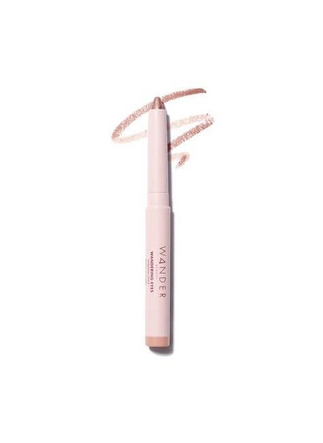 واندر بيوتي عصا ظلال العيون المتجولة - Make Your Mauve (Lavender Rose Shimmer) - ظلال عيون كريمية خالية من التلطخ والتجعد مع التمر الهندي والجوجوبا - تضيء وتحدق وتحدد - 0.05 أونصة  - Image 1