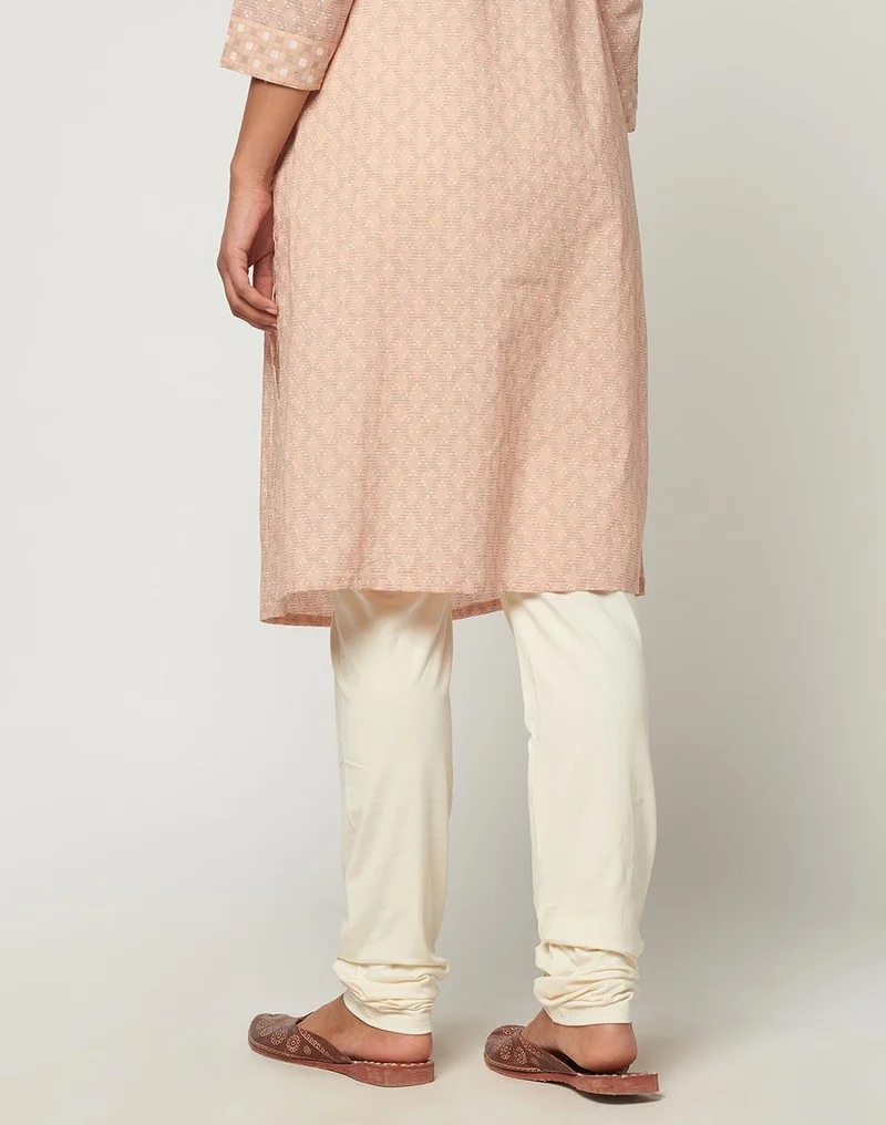 Fabindia  White Cotton Full Length Churidar for Women | Best Price UAE