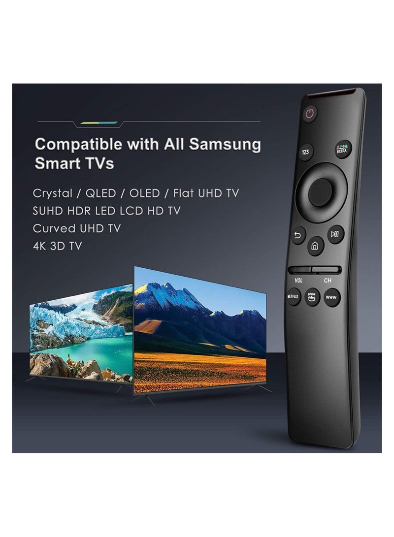Universal Remote Control Compatible for All Samsung TV LED QLED UHD SUHD HDR LCD Frame Curved Solar HDTV 4K 8K 3D Smart TVs, with Buttons for Netflix, Prime Video - Image 2