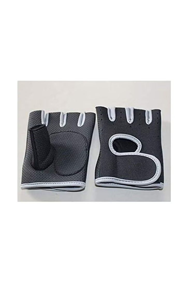 Generic Pair Sport Cycling Fitness Gym Weightlifting Exercise Half Finger Sport Gloves  - Image 2