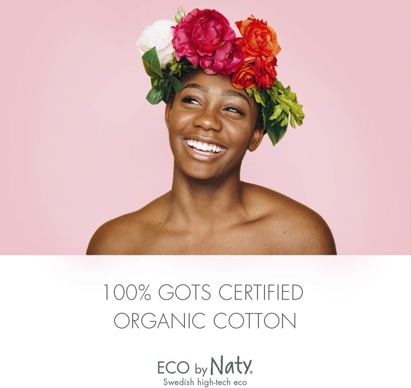 Naty Eco by Naty Tampons with applicator Super 14 tampons PlantBased Vegan 100 Organic Cotton - Image 3
