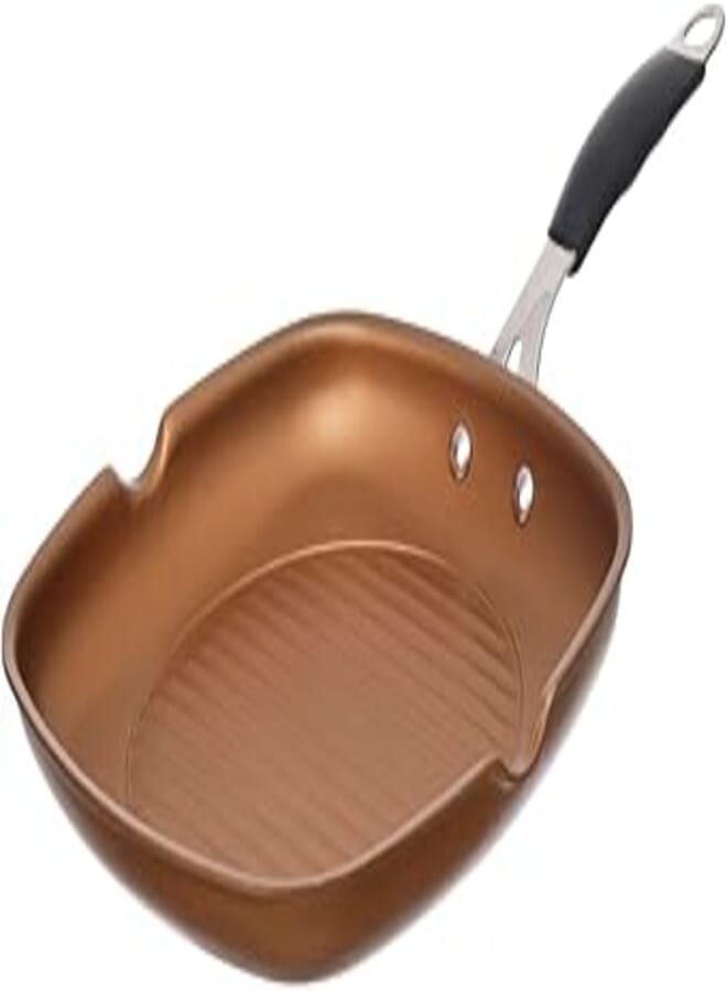 Celar Cookware Grill D´Ouro (Waved) Size 26X26Cm. MADE IN PORTUGAL