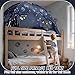 Avrsol Toddler Bed Tent Full Space Canopy Indoor for Kids Boys Kids Bed Canopy Full Size Galaxy Dome Playhouse Tents Floor Privacy Space on Bed Sleeping Tent for Girls Birthday Toy House Gift - Image 4