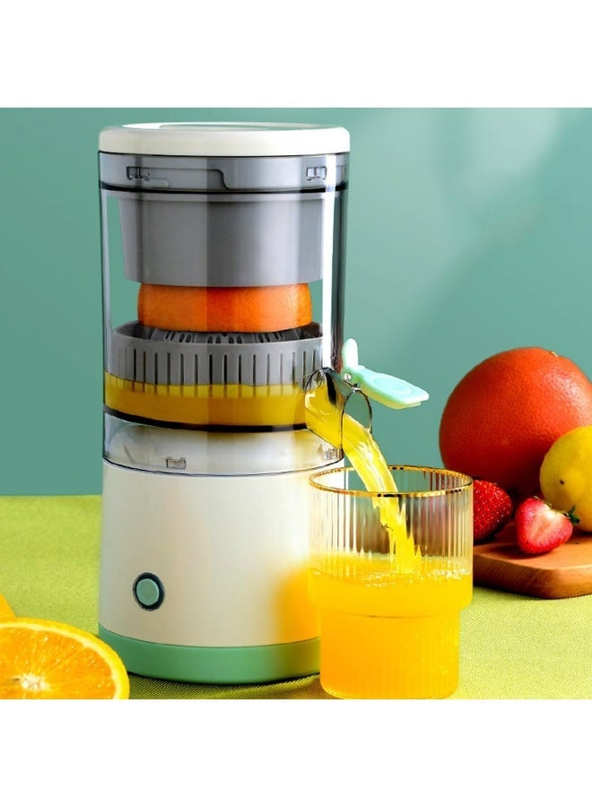 ECVV Electric Citrus Juicer, Rechargeable Juicer Machine with USB Cable - Orange Lime Lemon Grapefruit Juicer Squeezer, Easy to Clean Portable Juicer - Image 1