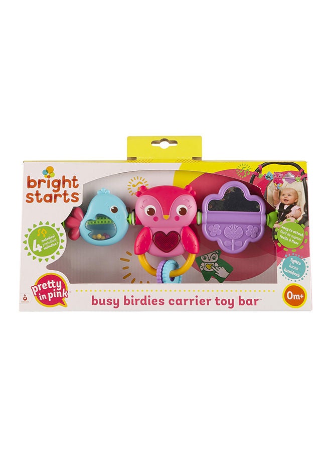 Bright Starts Pip Busy Birdies Carrier Toy Bar - Image 4