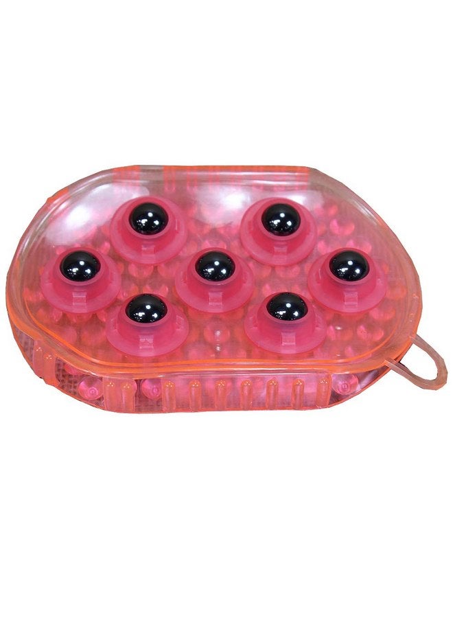 تاف 1 قفاز تدليك مطاطي من Tough 1 باللون الوردي - Image 4