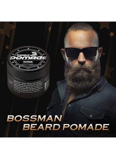 bossman Hair & Beard Pomade Moisturizing With Longer Hold And Control Men  - Image 4