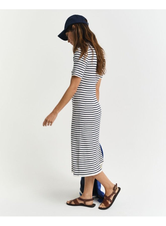 غانت فستان محبوك مخطط - Image 2