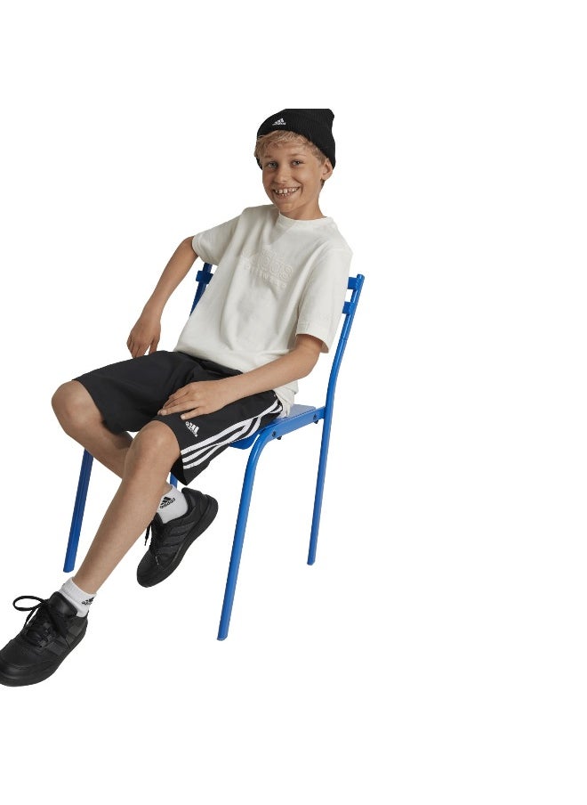 Adidas - adidas J Szn Gfx Tee White Training T-Shirts 7-8Y - Image 1