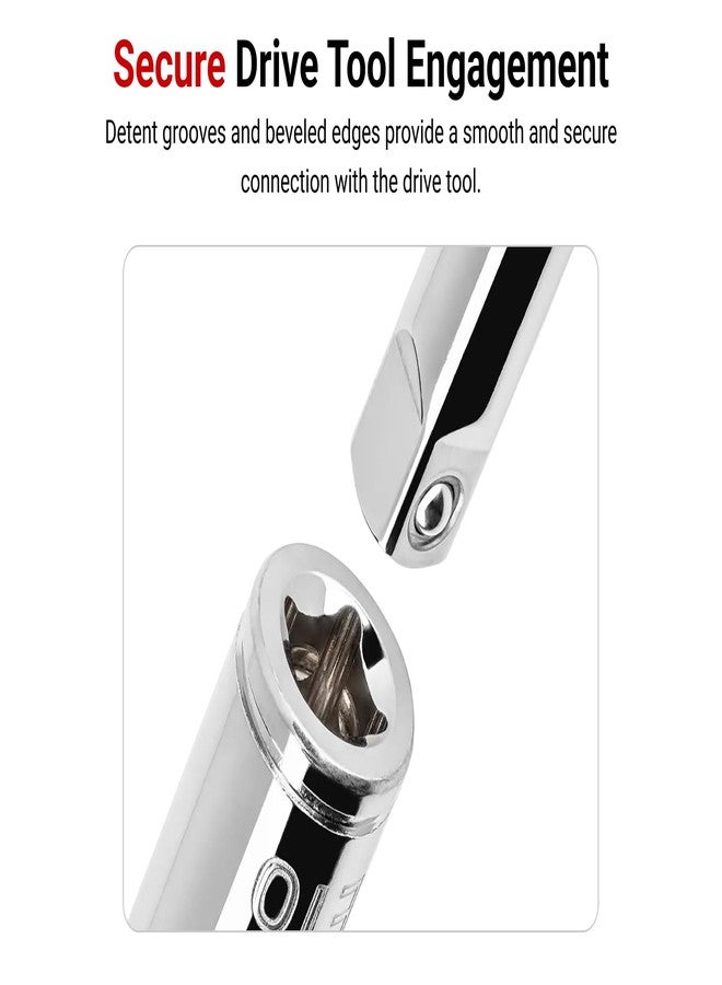 تيكتون TEKTON محرك 1/4 بوصة × مقبس نجمة خارجي E4 | SHD02404 - Image 4