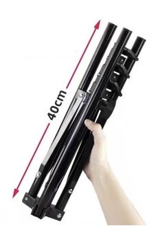 General Tall Phone Tripod  Selfie Stick, 170cm Flexible Heavy Duty Metal iPhone Tripod Stand, Gooseneck Overhead Tripod for iPhone 15 14 13 Pro Max / 13 Pro / 13 12 11, Android Cell Phone (Black)  - Image 2