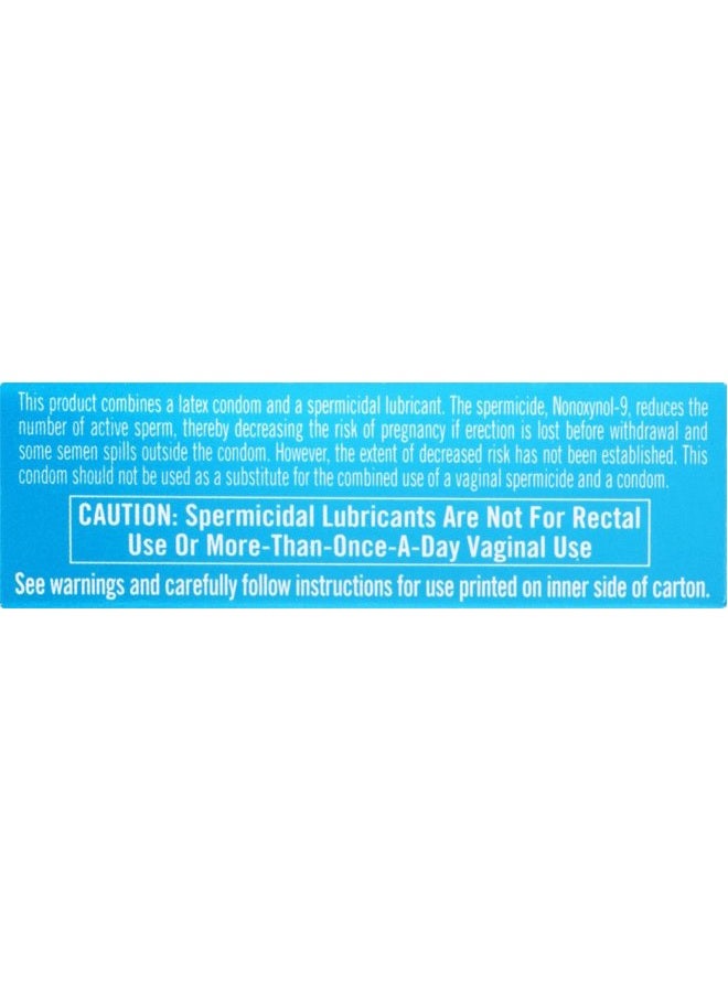 Trojan -Enz Premium Latex Condoms With Spermicidal Lubricant, 3 each (Pack of 1) - Image 2