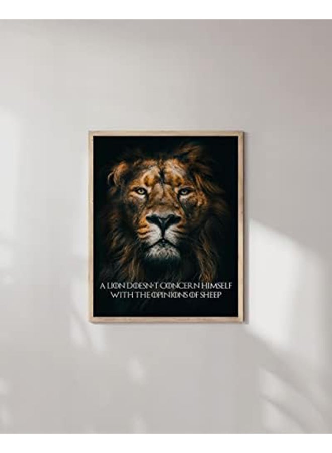 EKA Money Wall Art - Motivational Wall Art Motivational, Masculine Art Wall Decor, Success Wall Art, Inspirational Wall Art For Office, Hundred Dollar Bill Wall Art (Black Frame, 12x16) - Image 4