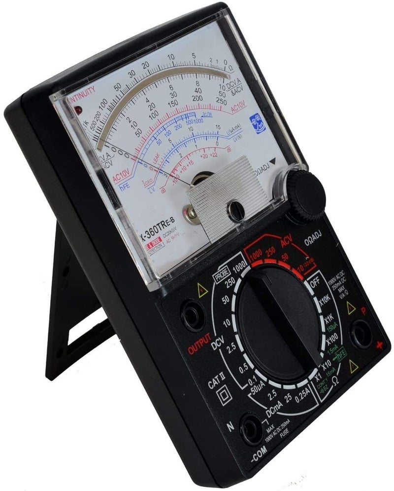 SCHOFIC SCHOFIC YX360 TRE Analog Multimeter and Professional Multimeter with Mirror ScaleDiodeTransistorHfe For Measuring Resistance Voltage Transistor and Diode Battery Not included  - Image 3