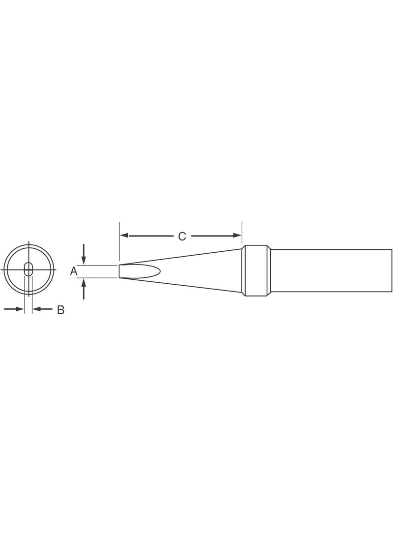Weller ETA Soldering Tip, 1/16"[PRICE is per EACH] - Image 3