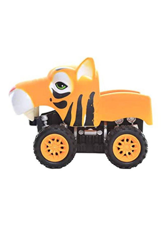 التراجع النمر على شكل سيارة البرتقال