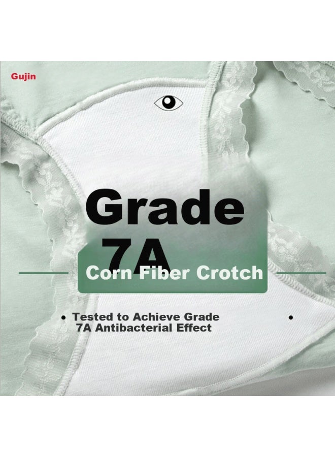 Gujin Modal Women's High-waist Shaping Panties With Hip Lift, Uterus Protection, Grade 7a Corn Fiber Antibacterial Crotch - Image 3