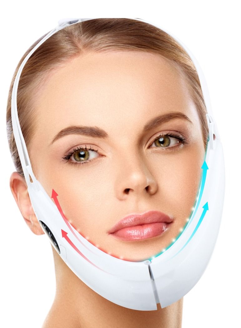 Generic EMS Facial Lifting Device LED Photon Therapy Face Slimming Vibration Massager Double Chin V Line Lift Belt Cellulite Jaw Device  - Image 3