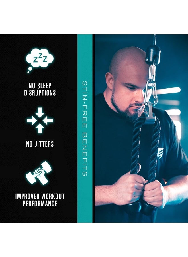 Jacked Factory Caffeine-Free Pump & Nootropic Pre Workout Supplement - Image 3