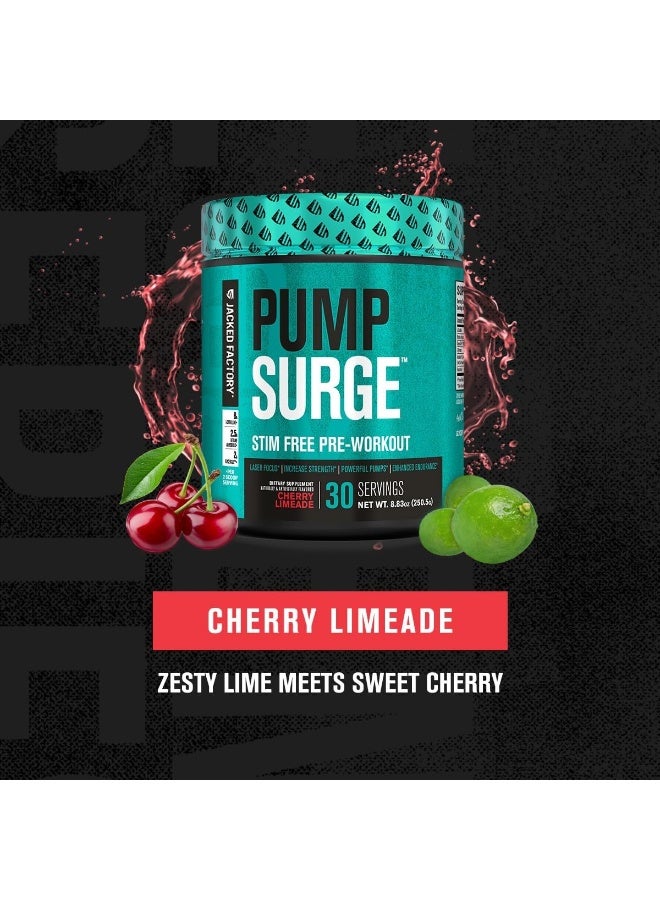 Jacked Factory Caffeine-Free Pump & Nootropic Pre Workout Supplement - Image 5